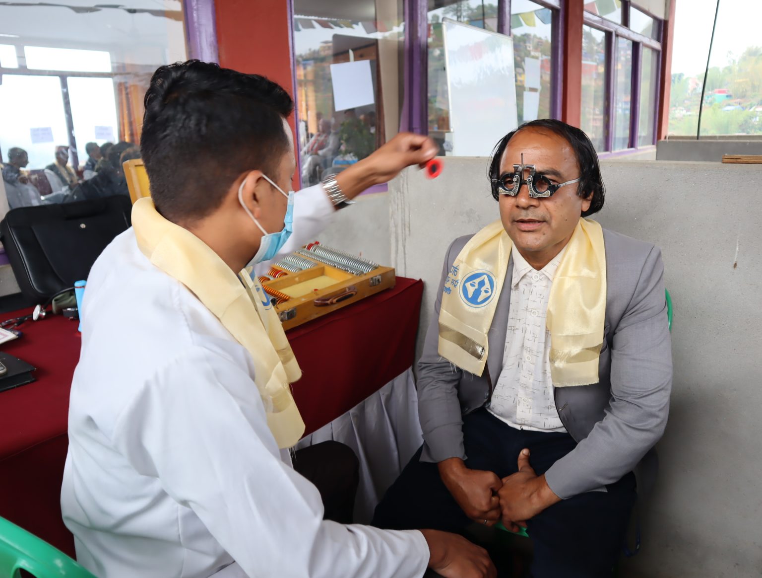 पाँचथरमा पत्रकारका लागि निःशुल्क आँखा जाँच तथा चश्मा वितरण शिविर