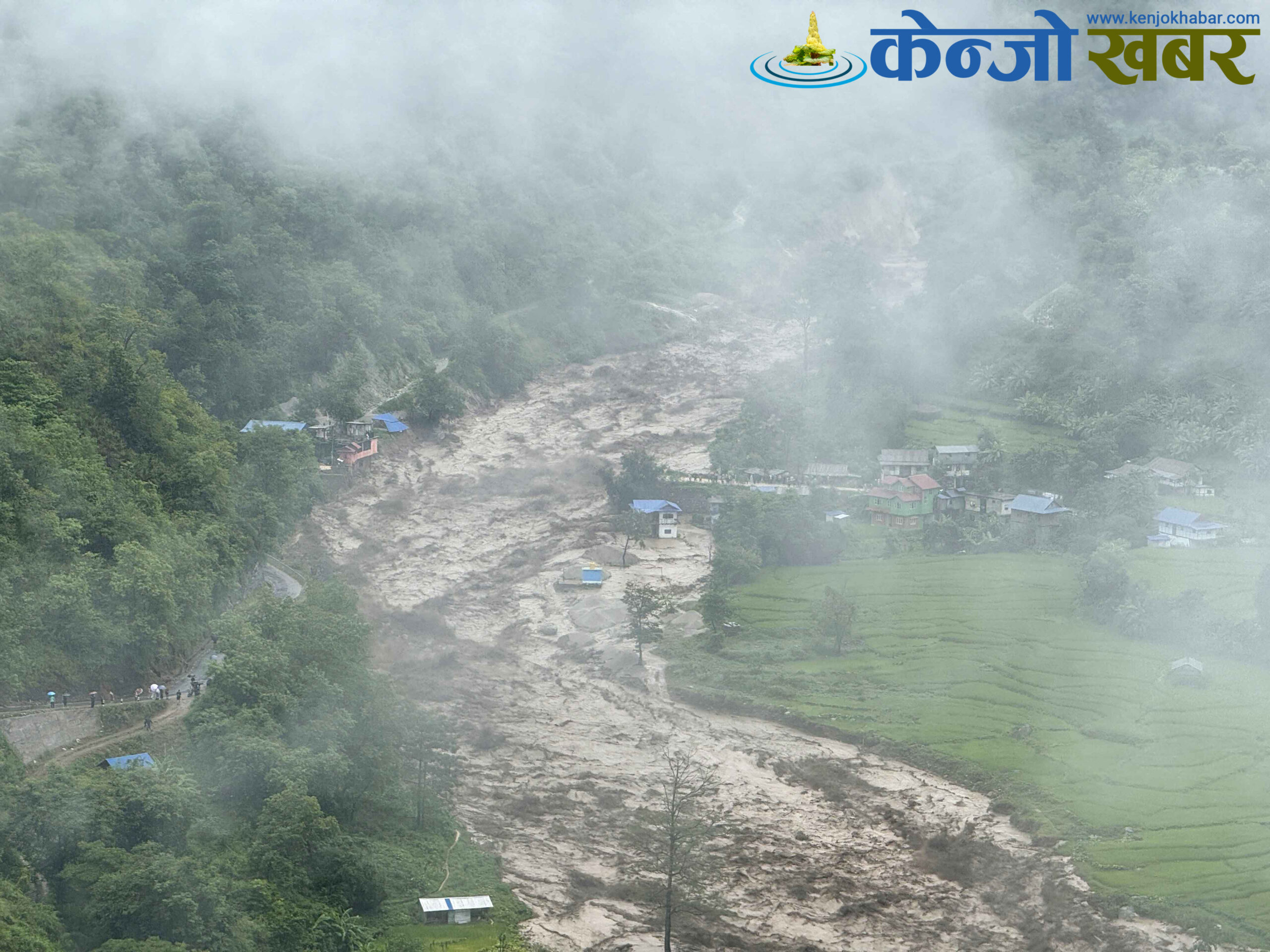 २०८१ असोजमा आएको बाढी