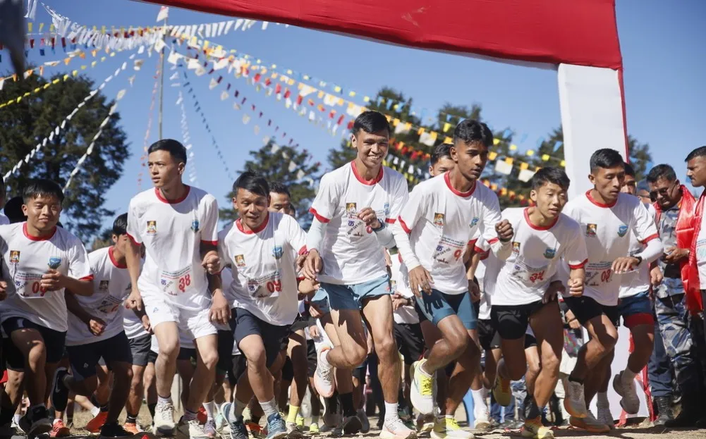 फाल्गुनन्द हाफ म्याराथनमा इलामका सञ्जय राई प्रथम