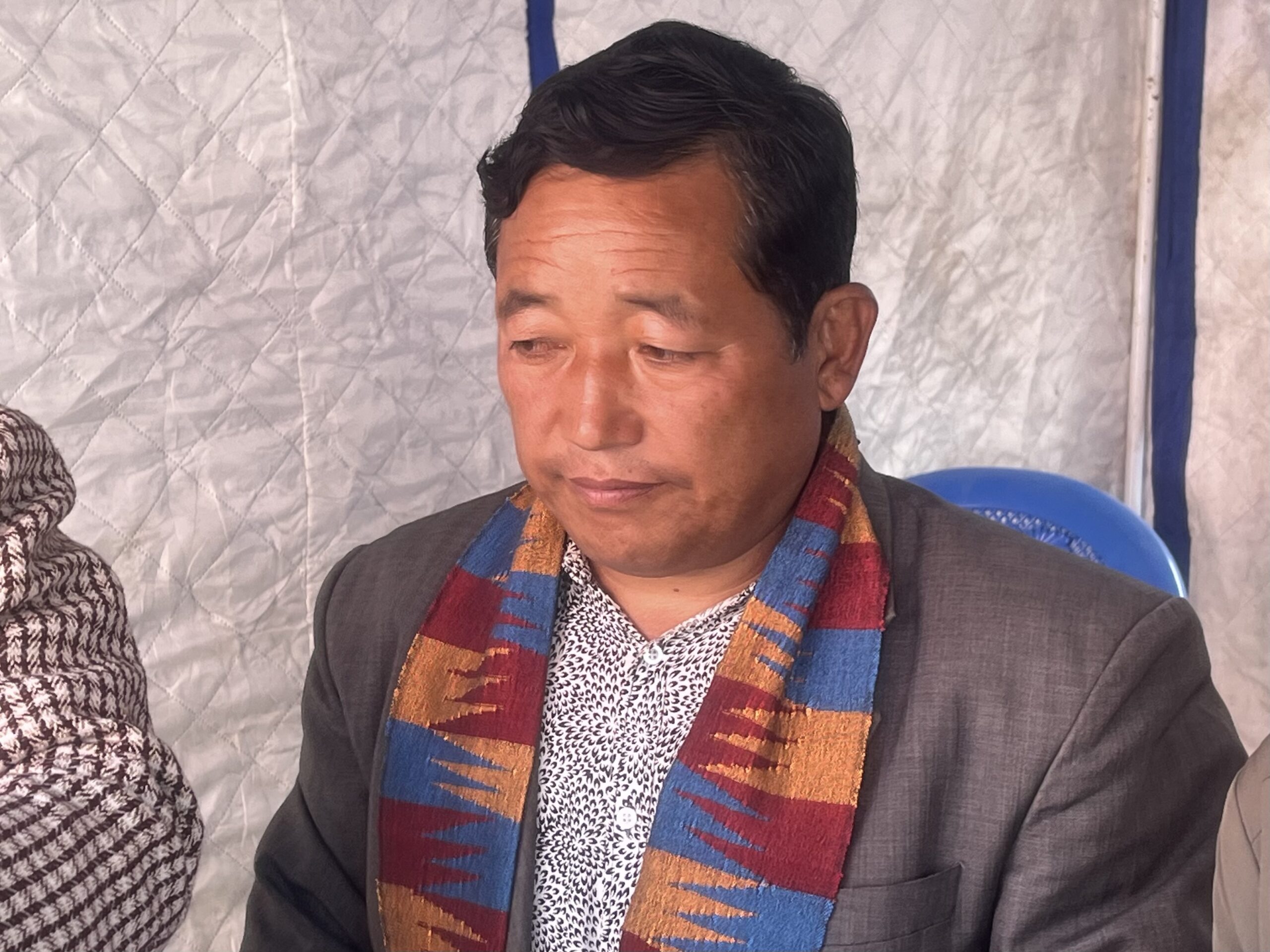 पाँचथरमा मंगोल नेशन अर्गनाइजेसनका तर्फबाट रामकुमार तुम्रोकको उम्मेद्धारि दर्ता