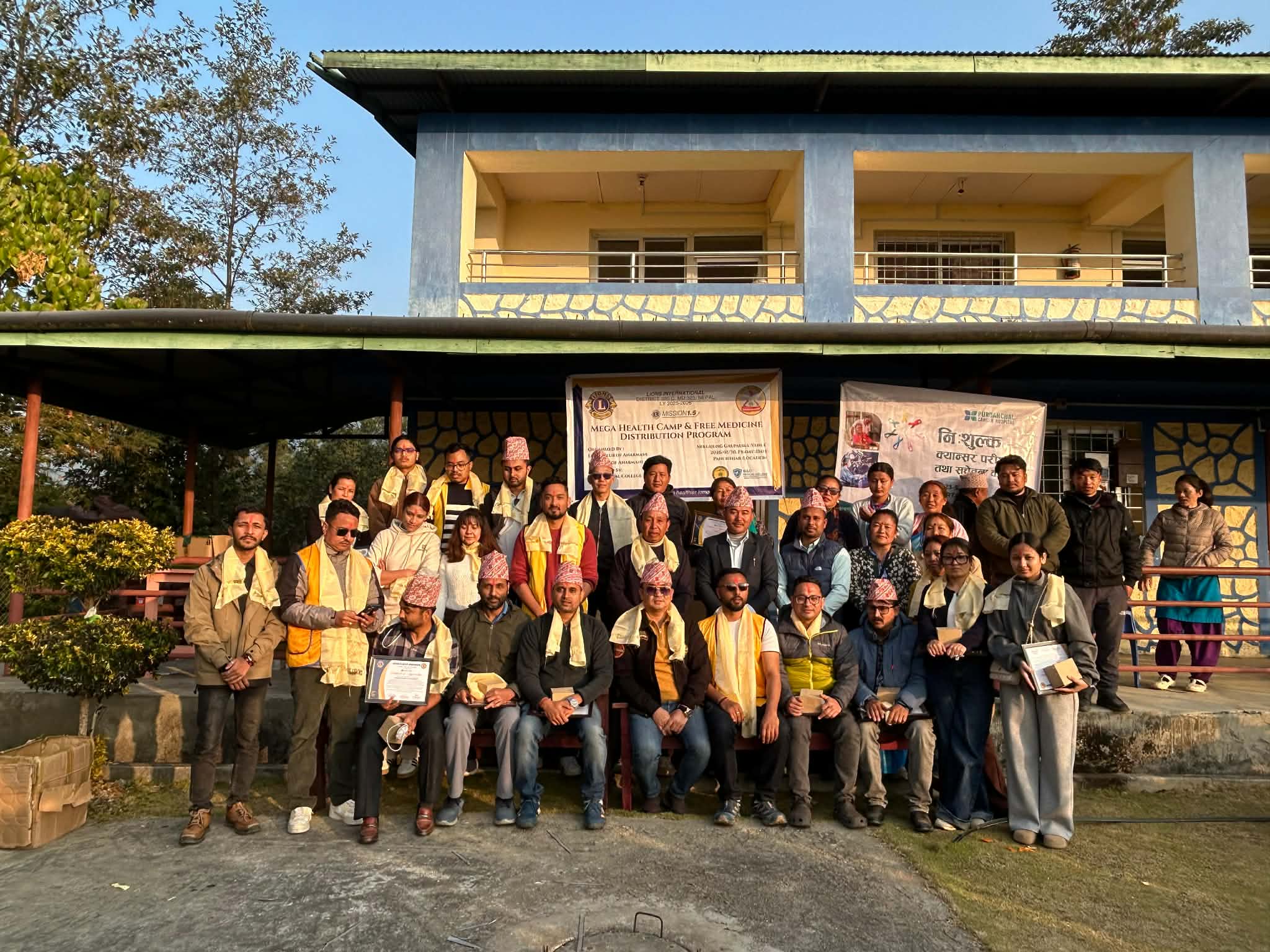 मिक्लाजुङ–५ मा निशुल्क स्वास्थ्य शिविर सम्पन्न